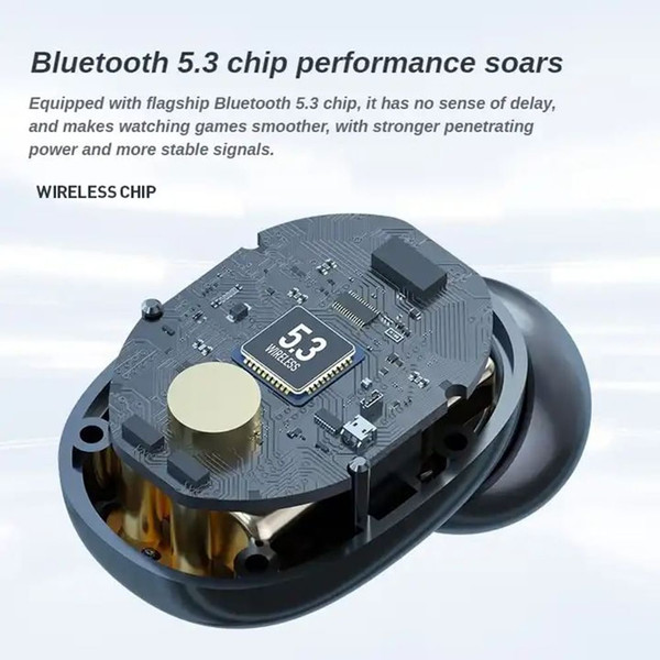 M48 Wireless Earbuds Ultra Long Playtime Headphones With Power Display Charging Case Sweatproof Ear K484-PEL_0R9ZJ0FD