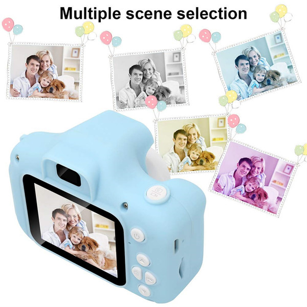 X2000 Upgrade Kids Camera HD 1080P Children Sports Camera 2 Inch Screen Digital Camera For Age 3-8  K484-PEL_0QDU372H