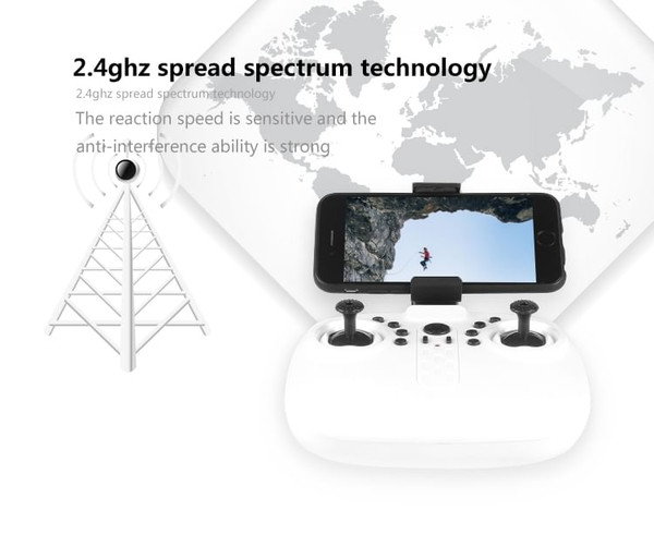 US Hj14w Wi-Fi Remote Control Aerial Photography Drone HD Camera 200w Pixel Uav Gift Toy Black K484-PTO_02I4PB7L_US