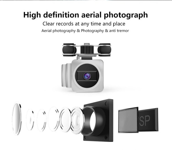 US Hj14w Wi-Fi Remote Control Aerial Photography Drone HD Camera 200w Pixel Uav Gift Toy Black K484-PTO_02I4PB7L_US