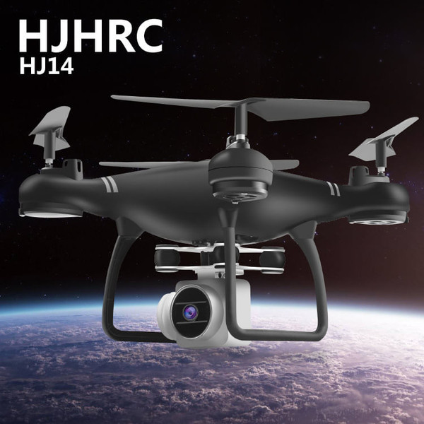 US Hj14w Wi-Fi Remote Control Aerial Photography Drone HD Camera 200w Pixel Uav Gift Toy Black K484-PTO_02I4PB7L_US