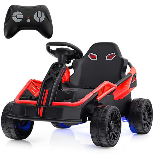 12V Ride on Car Electric UTV with Remote and Music for Big Kids-Red - Color: Red D681-TQ10319US-RE