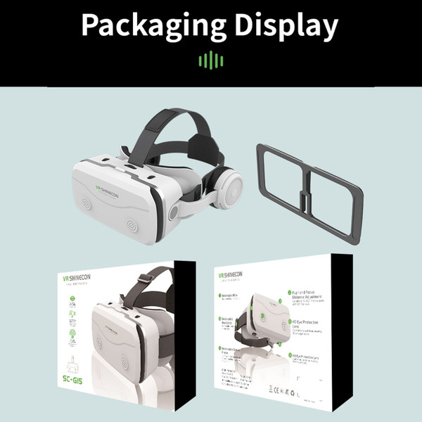 G15e Vr Glasses with Headphone 3D Virtual Reality Glasses Compatible for 4.5-7.0 Inch Mobile Phone  K484-PEL_0O2WWDWL