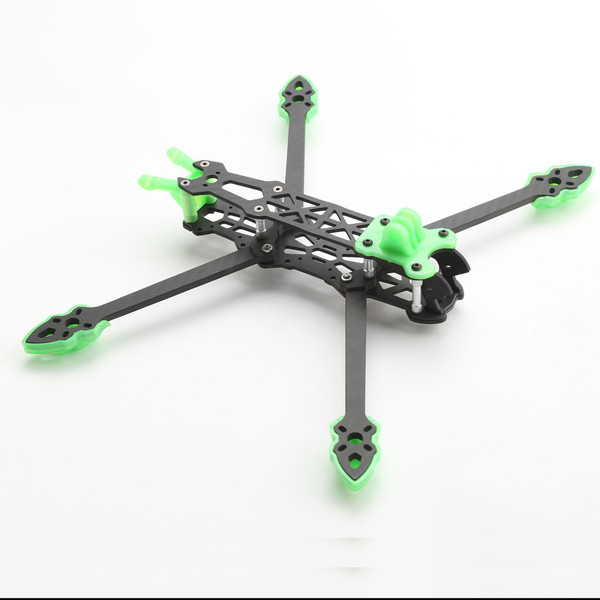 Color: Green With Prints - Mark4 5-inch 225mm Crossing Machine Rack Carbon Fiber Voyage Rack Q119-CJYD208243105EV