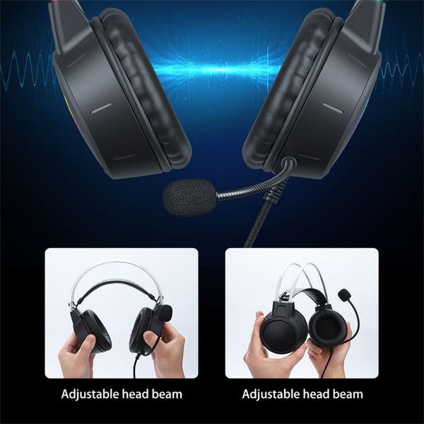X15 Pro Onikuma Rgb Headphones with HD Flexible Mic 3.5mm Gaming Earphones for Xbox Ps5 Ps4 Switch  K484-PEL_0Q4DTKBP