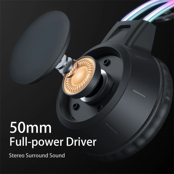 X15 Pro Onikuma Rgb Headphones with HD Flexible Mic 3.5mm Gaming Earphones for Xbox Ps5 Ps4 Switch  K484-PEL_0Q4DTKBP