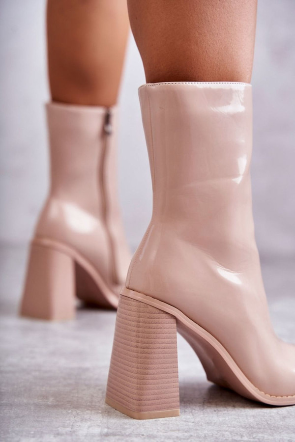 pink - Heel boots model 173599 Step in style U704-173599