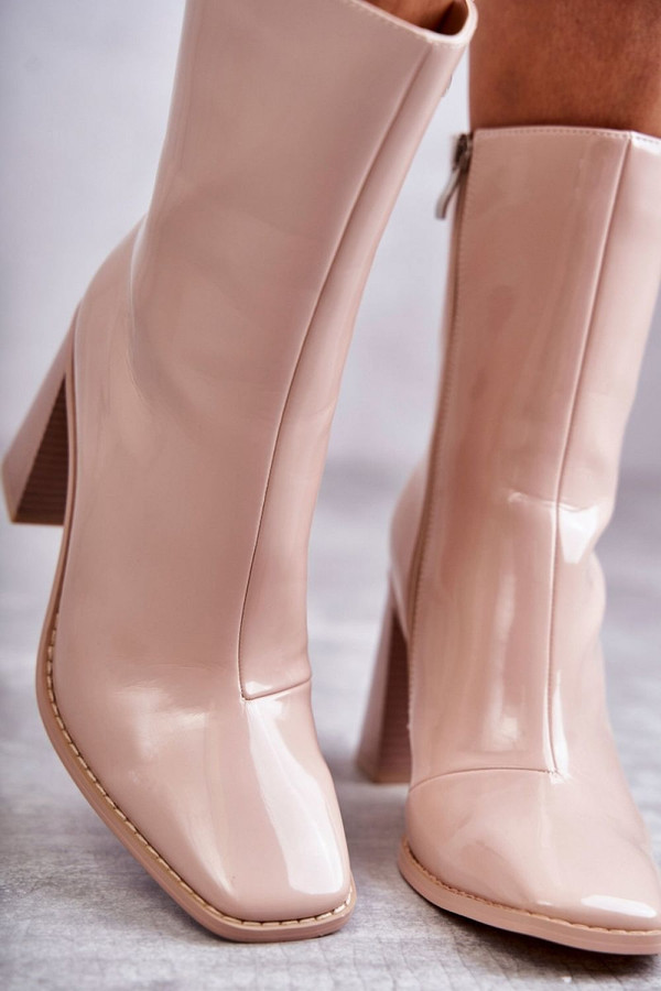pink - Heel boots model 173599 Step in style U704-173599