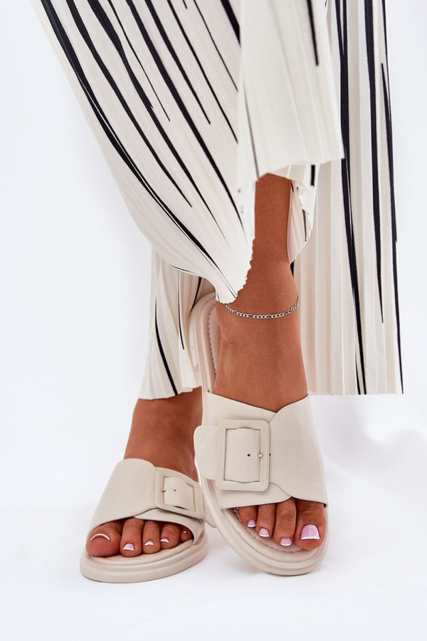 beige - Flip-flops model 211959 Step in style U704-211959