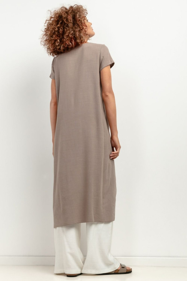 brown - Tunic model 198566 Tessita U704-198566