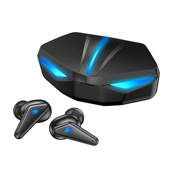 K33 Subwoofer Gaming Headset Bluetooth 5.0 Touch-control In-ear Music Earbuds with HD Microphone Bl K484-PEL_0ND4HI9I
