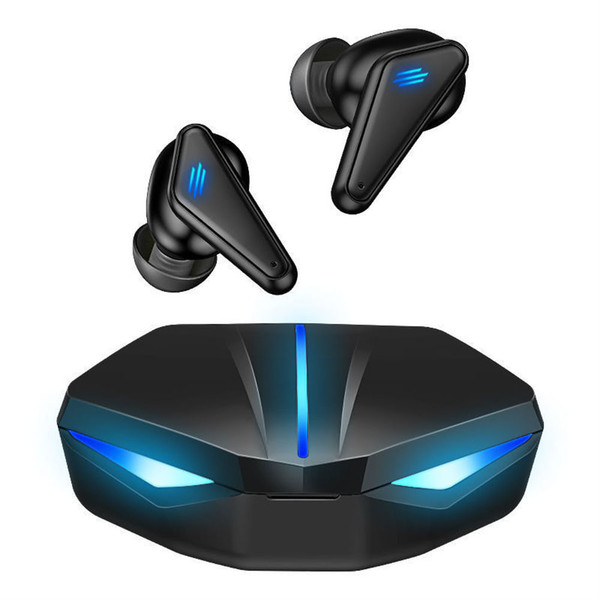 K33 Subwoofer Gaming Headset Bluetooth 5.0 Touch-control In-ear Music Earbuds with HD Microphone Bl K484-PEL_0ND4HI9I