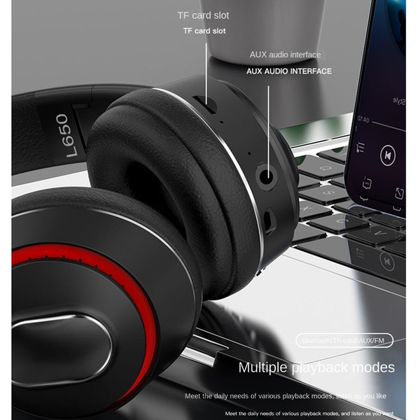 Foldable Bluetooth Headphones Hi-fi Noise Reduction Music Earphone Wireless Gaming Headset Vitality K484-FQZCO_SH5SK0P5
