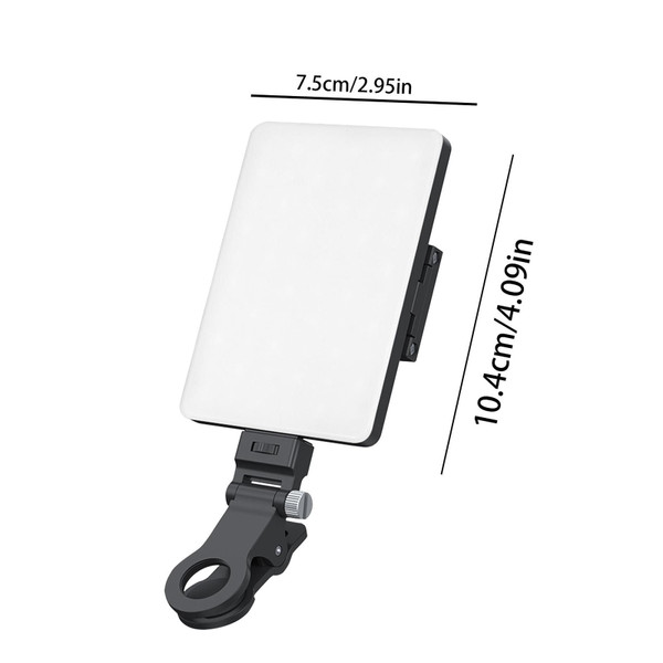 V11rgb Clip Fill Video Light Mobile Phone Selfie Photography Fill Camera Lighting Panel Outdoor Pho K484-PEL_0PUYUK8F