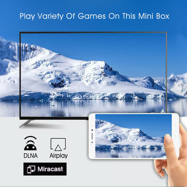 TV Box H96 MINI H8 RK3228A 28nm Four Cortex A7 4K OTT Box Android 9.0 Media Player Digital TV Conve K484-PEL_0BYRTSOD