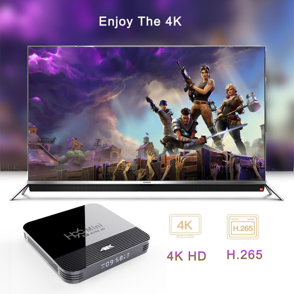 TV Box H96 MINI H8 RK3228A 28nm Four Cortex A7 4K OTT Box Android 9.0 Media Player Digital TV Conve K484-PEL_0BYRTSOD