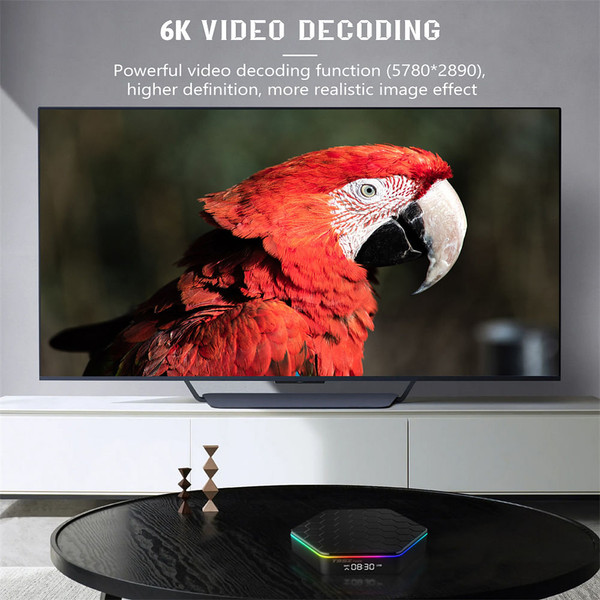 T95z Plus Android 12 TV Box H618 6k 2.4g 5g Wifi6 Bluetooth 5.0 H.265 Global Media Player Receiver  K484-PEL_0NDAC379