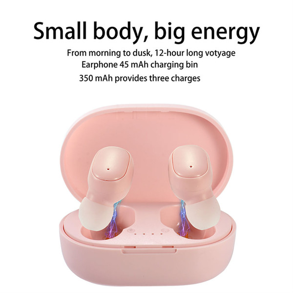A6s Tws Wireless Earphones Sports Stereo Fone Bluetooth Earbuds Compatible for iPhone Xiaomi Huawei K484-PEL_0NHDB6IQ