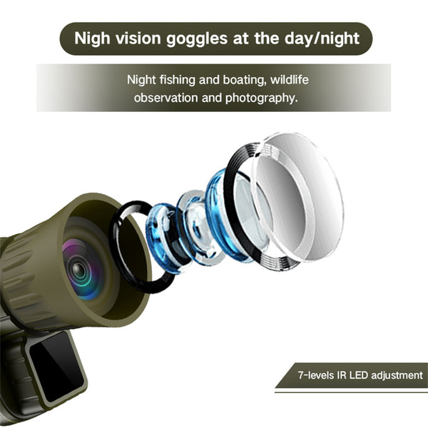 US Nv650 Monocular-Telescope 1080p HD Infrared Night Vision Device Camouflage K484-PEL_0QDBTQ59_US