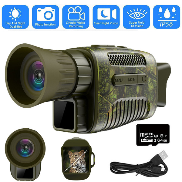 US Nv650 Monocular-Telescope 1080p HD Infrared Night Vision Device Camouflage K484-PEL_0QDBTQ59_US
