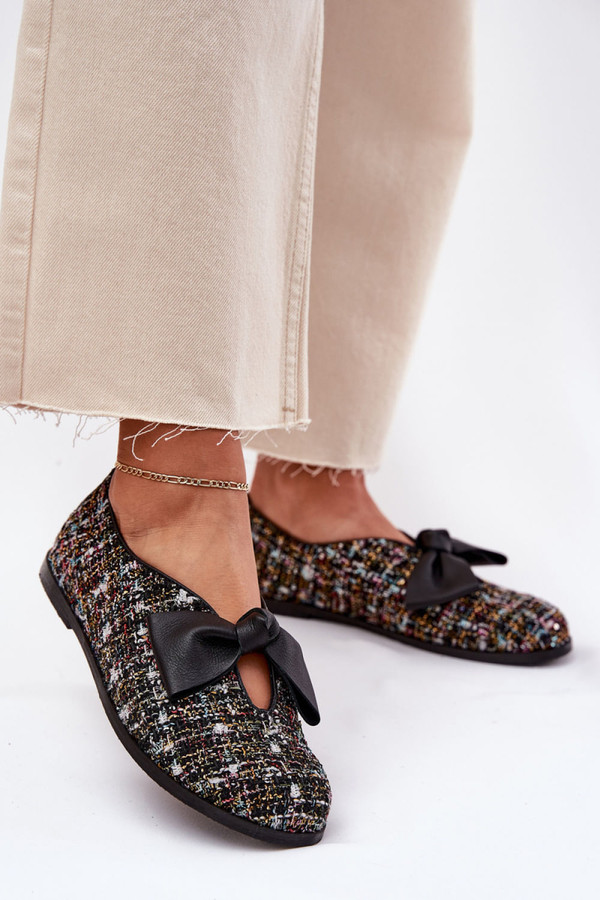 black - Ballet flats model 213030 Step in style U704-213030