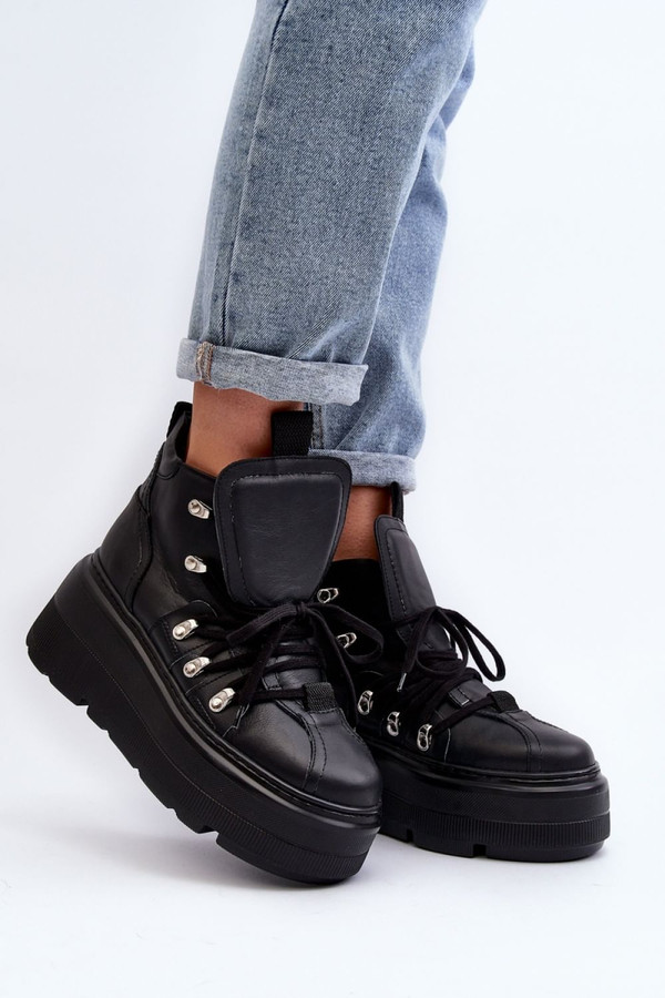 black - Sport Shoes model 192279 Step in style U704-192279