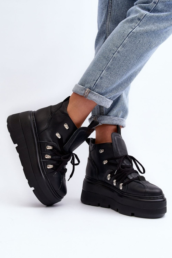 black - Sport Shoes model 192279 Step in style U704-192279