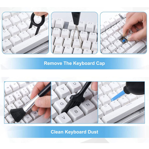 Cleaning Tool Kits Crevice Brush Household Electronic Dust Removal Cleaner Set For Mechanical Keybo K484-PEL_0MVTC35B