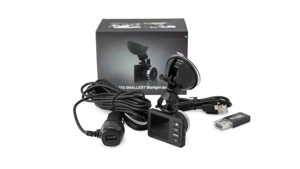 Nightvision Dash DVR HD Camera w/ Time/Date Stamp on Video Footage S921-T17CARad268939ad