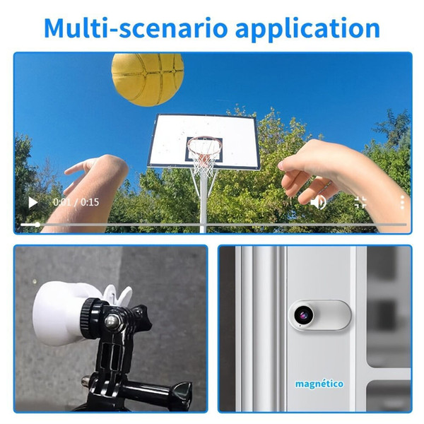 Mini Camera Wireless HD Premium Cams 1080P Home Security Camera with Back Clip Smart Pet Dog Camera K484-PEL_0S34YXT0