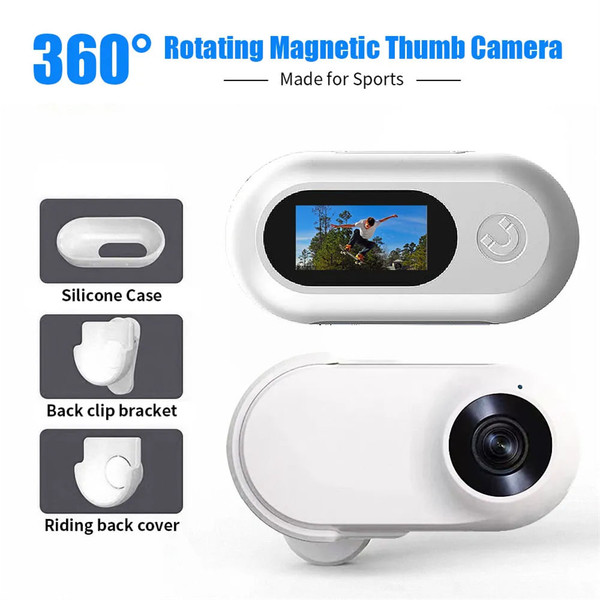 Mini Camera Wireless HD Premium Cams 1080P Home Security Camera with Back Clip Smart Pet Dog Camera K484-PEL_0S34YXT0