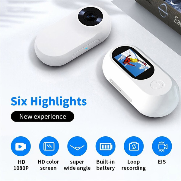 Mini Camera Wireless HD Premium Cams 1080P Home Security Camera with Back Clip Smart Pet Dog Camera K484-PEL_0S34YXT0
