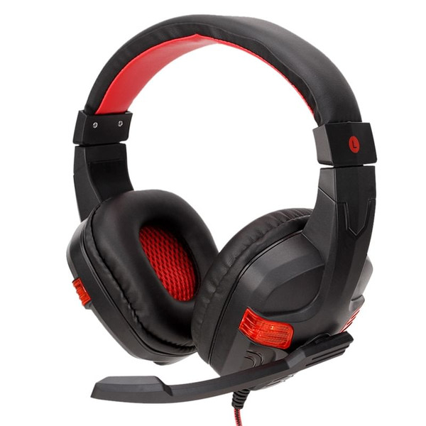 Gaming Headset Deep Bass Stereo Computer Game Headphones with Microphone LED Light  blue light K484-PEL_02MYL25L
