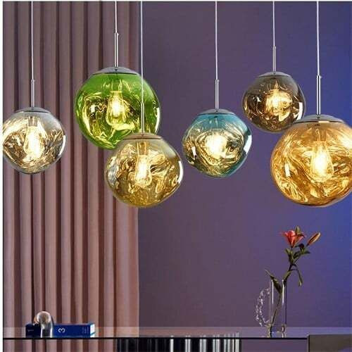 6 Heads Glass Pendant Lamp Modern Wholesale Chandelier A392-flig0003