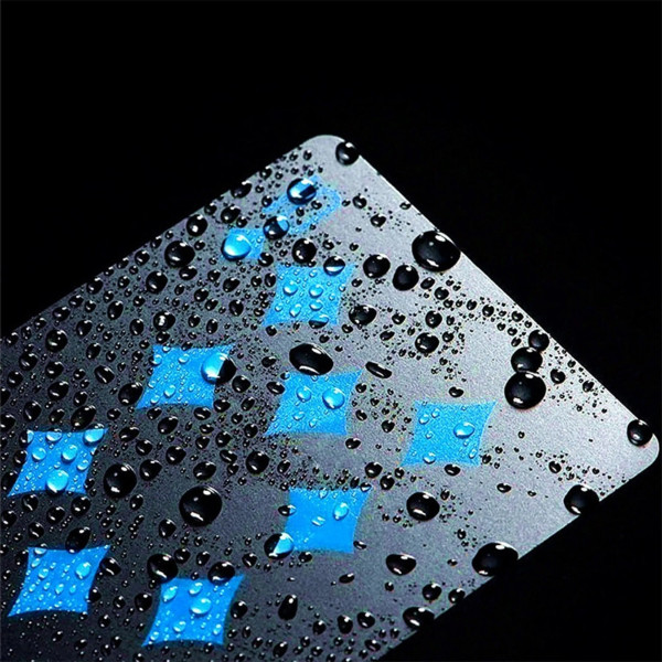 Black and Blue Plastic Playing Cards Durable and Durable Plastic PVC Waterproof Playing Cards Home  F640-3256805716289456