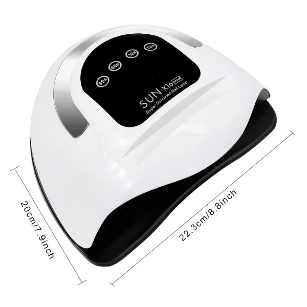X16 MAX Big Power 320W UV LED Nail Lamp For Drying Gel Nail Polish Professional 72 LEDS Nail Dryer  F640-3256806869491323