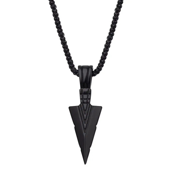 1 Women's European And American Trendy Small Arrow Pendant Necklace For Outdoor Travel Parties And  F640-3256806751630881