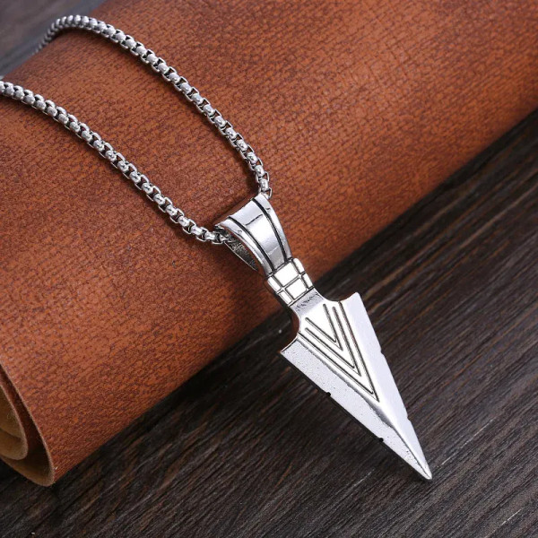 1 Women's European And American Trendy Small Arrow Pendant Necklace For Outdoor Travel Parties And  F640-3256806751630881