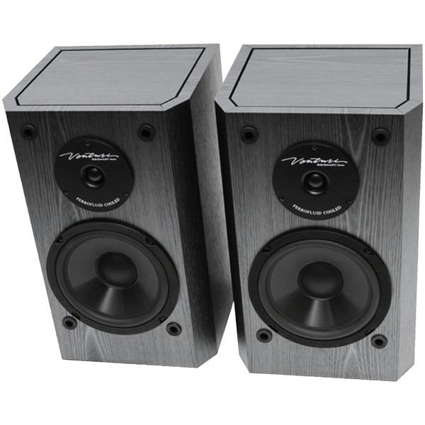 BIC America DV62SIB Venturi DV62si 6-1/2-In. Indoor 2-Way Bookshelf/Surround Sound Speakers, 175 Wa R810-BICDV62SIB