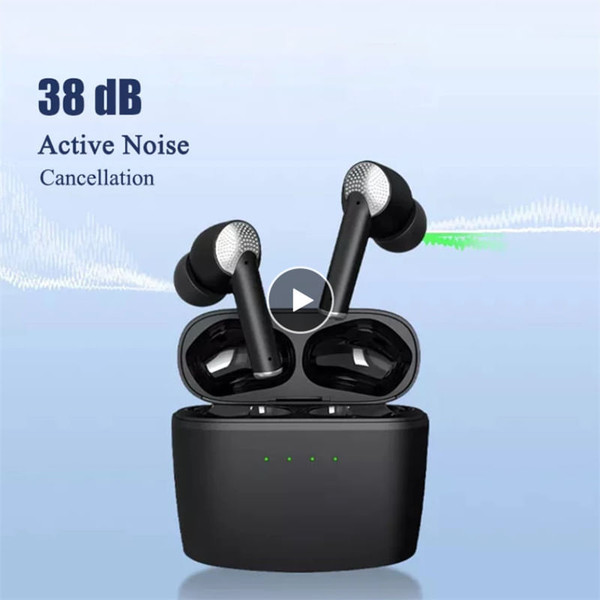 US J8 Anc Tws Bluetooth 5.2 Earphones Wireless Active Noise Canceling Low Latency 4-Mic Enc Headpho K484-PEL_0P6O87CR_US