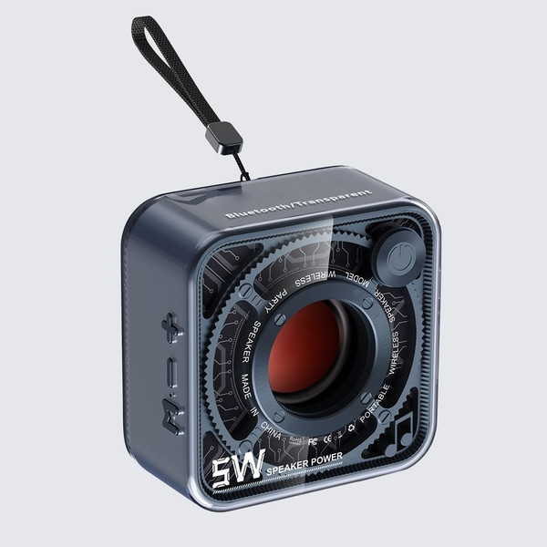 Dw12 Wireless Bluetooth Speaker Transparent Mini Cube Gifts Portable Small Audio Support Tf Card Pi K484-FQZHE_1XKNFOIE