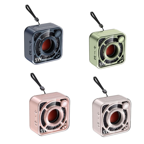Dw12 Wireless Bluetooth Speaker Transparent Mini Cube Gifts Portable Small Audio Support Tf Card Pi K484-FQZHE_1XKNFOIE