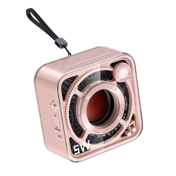 Dw12 Wireless Bluetooth Speaker Transparent Mini Cube Gifts Portable Small Audio Support Tf Card Pi K484-FQZHE_1XKNFOIE