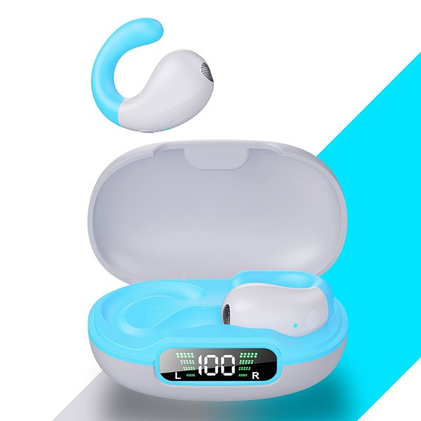 Q92 Wireless Ear Clip Bone Conduction Headphones Open Ear Headphones For Sport Cycling Running Work K484-PEL_0QV7GRG9