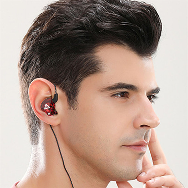 Hi-fi Sports Headphones 3.5mm In-ear Earphone Qkz Ak6 Copper Driver Purple K484-PEL_0NKALBHY