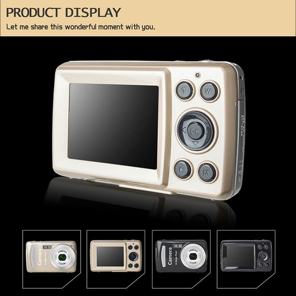 US Mini Children Digital Camera Video Camcorder 720P HD 4 X Zoom Video Camera with 2.4 Inch Lcd Scr K484-PEL_079US7DU_US