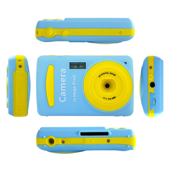 US Mini Children Digital Camera Video Camcorder 720P HD 4 X Zoom Video Camera with 2.4 Inch Lcd Scr K484-PEL_079US7DU_US