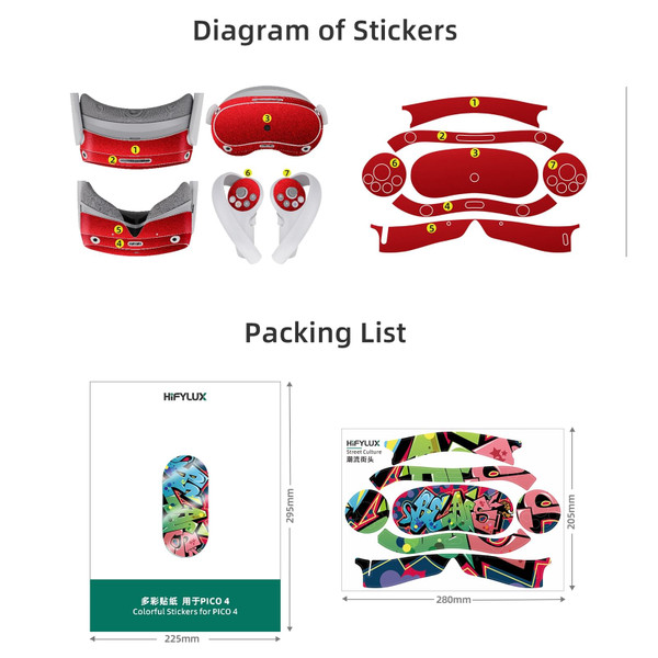 VR Glasses Lens Handle Protector Sticker 3D Somatosensory Game Device Protective Film Compatible Fo K484-PEL_0OB3XMX7