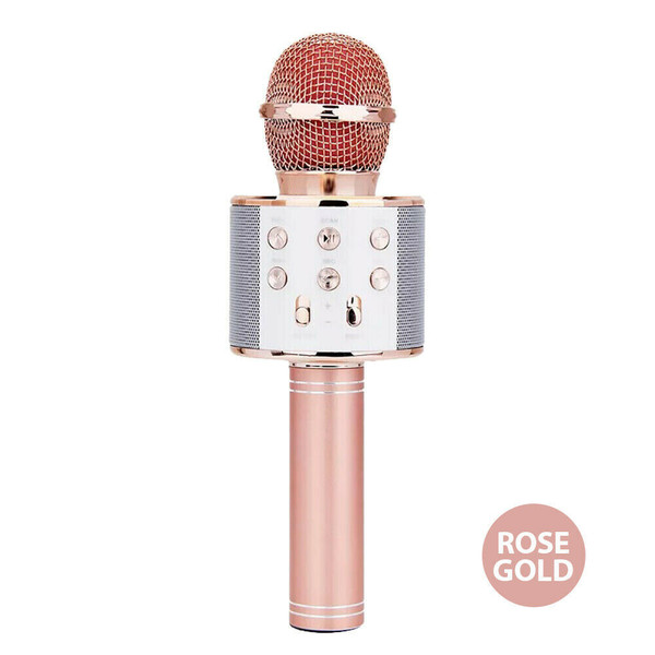 Ws858 Mobile Phone Microphone Wireless Bluetooth Microphone Speaker 800mah Ktv Player Purple K484-PEL_0JXF32KE