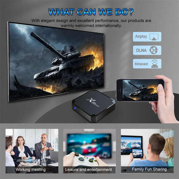 X96Mini Android 11 Smart TV Box S905w2 Quad Core 2.4g 5.8g Wireless Wifi Media Player with RC Black K484-PEL_0OUYKXD7